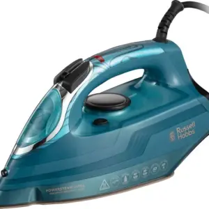 (5) RUSSELL HOBBS PowerSteam Ultra Coconut Smooth 26340 Steam Iron